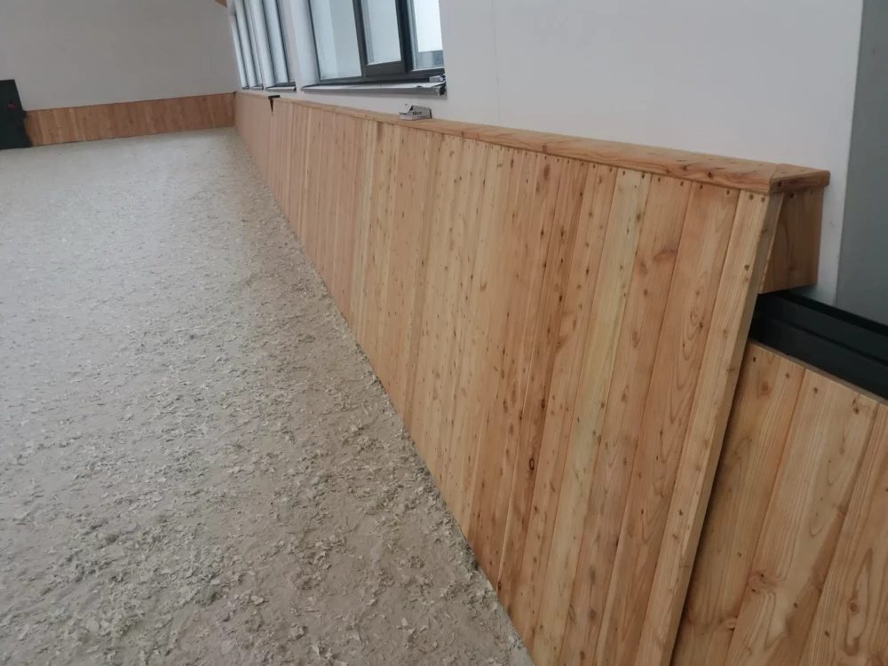 Bandy na stelażu drewnianym do samodzielnego montażu SOSNA