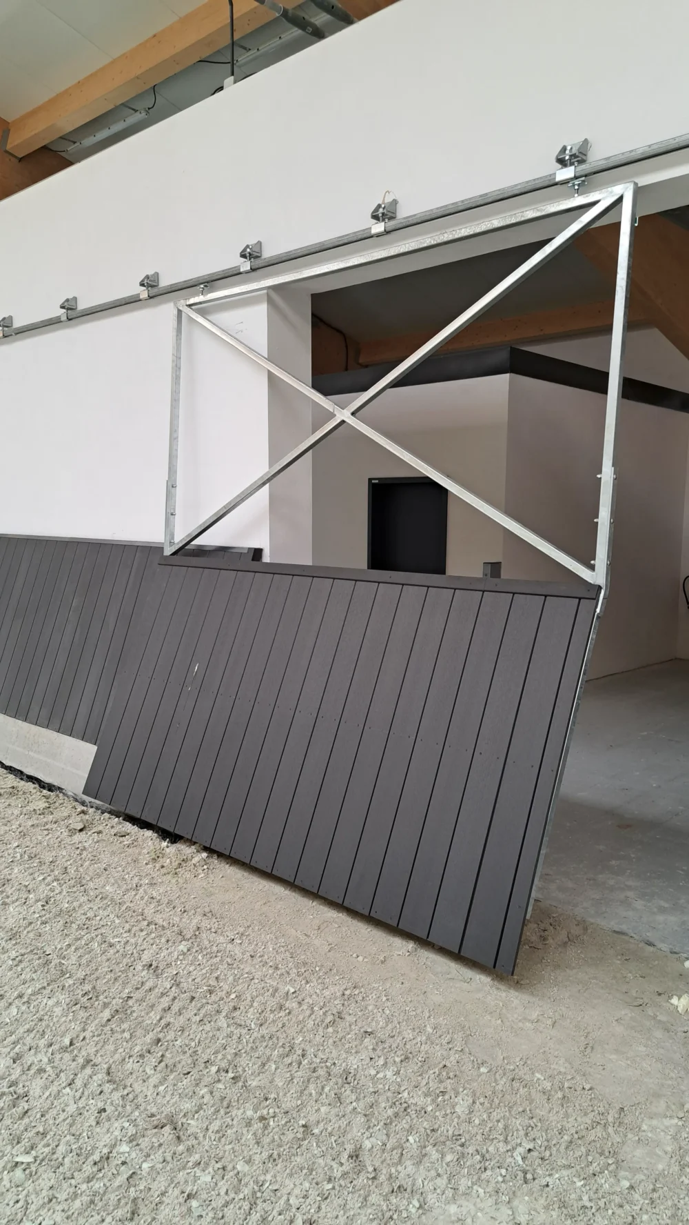 Boards on a metal frame COMPOSITE Boards on a metal frame COMPOSITE